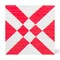 AccuQuilt GO! Arrowhead 9" Finished Quilt Block Die – Block on Board (BOB) Fabric Cutting Die, Requires 6" x 24" Cutting Mat